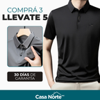 [Llevá 5, Pagá 3] Camisa Masculina Luxury en Seda Fría y Poliéster (¡Estilo moderno y con onda!)